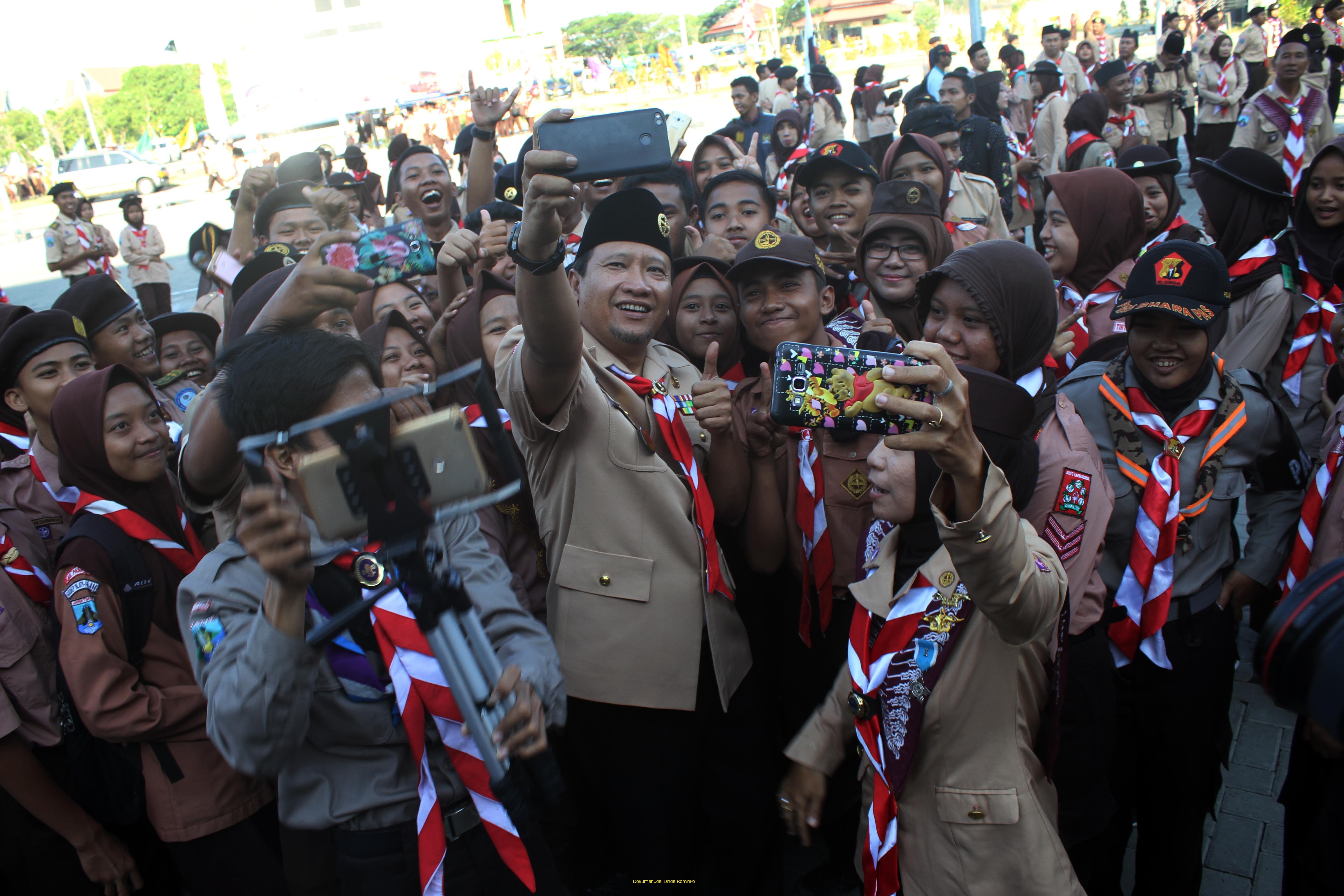 Pimpin Apel Besar, Bupati Irsyad Yusuf Tegaskan, Pramuka Garda Terdepan Pertahanan Bangsa