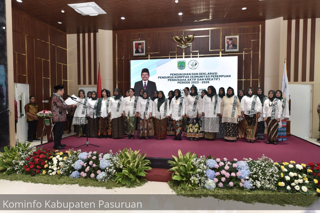Pj Bupati Andriyanto Kukuhkan Pengurus KOMPPAK