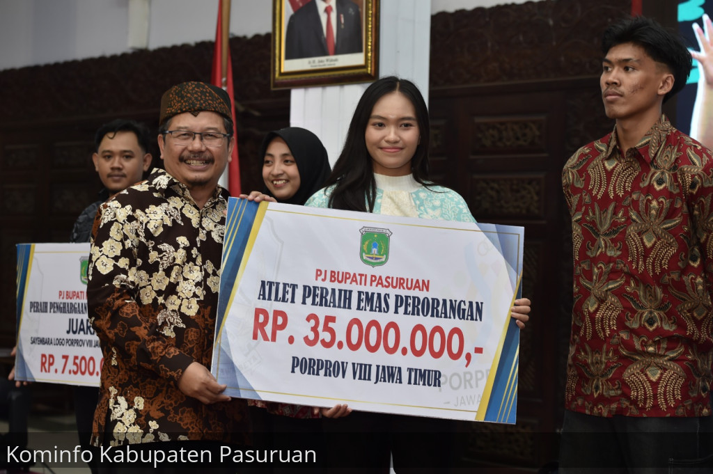 Pemkab Pasuruan Siapkan Rp 3,294 Milyar untuk Reward Pelatih dan Atlet Peraih Medali Pada PORPROV Jatim VIII