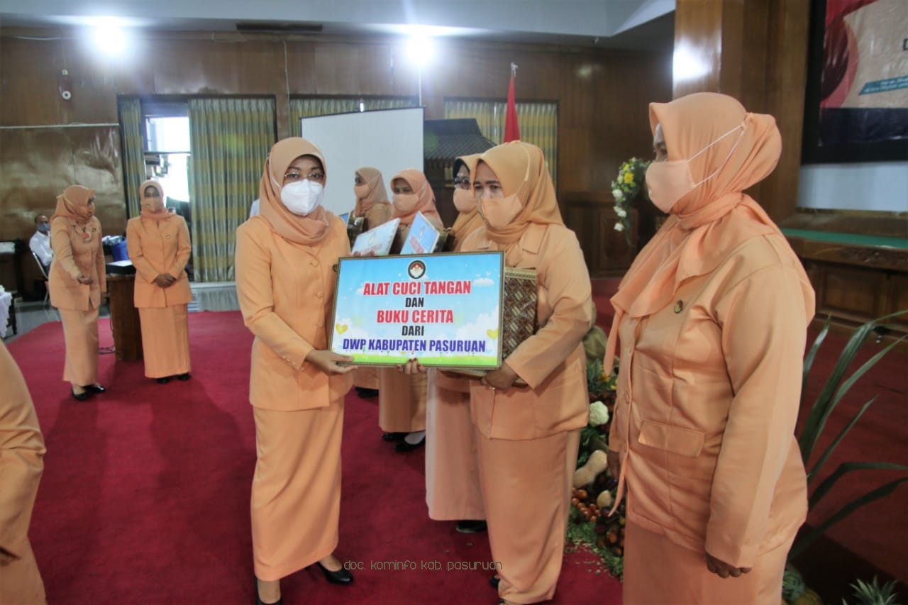 Ulang Tahun ke 21, DWP Kabupaten Pasuruan Gelar Tasyakuran