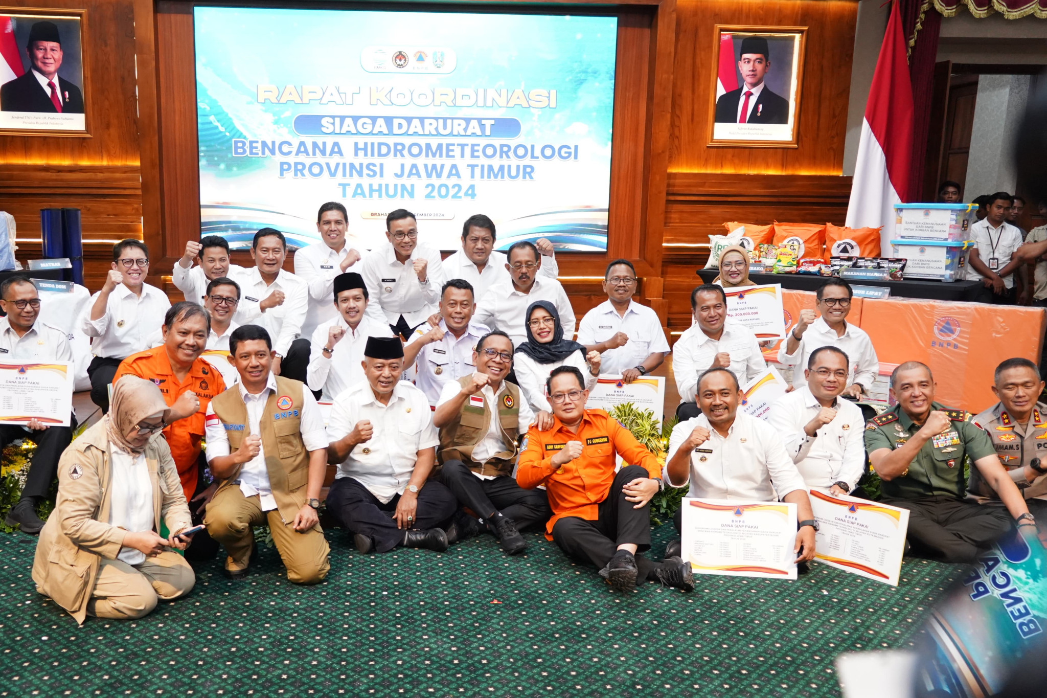 Sampul untuk Rapat bersama Menko PMK dan Kepala BNPB Pemkab Pasuruan