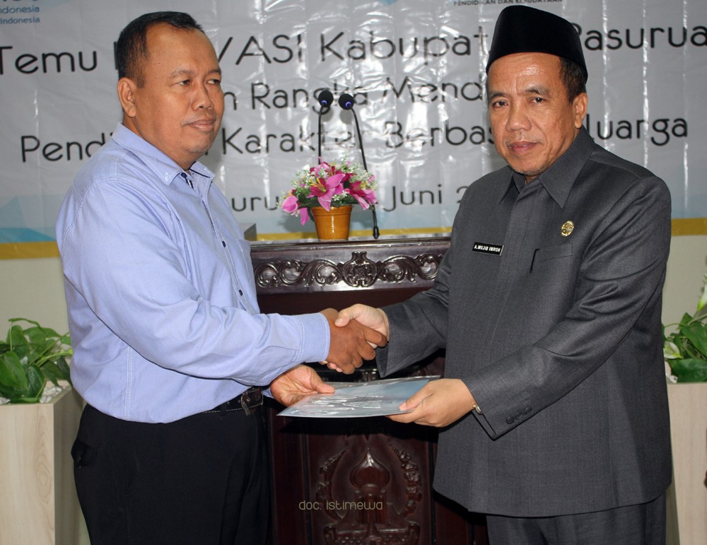 Terbukti Tingkatkan Mutu Pendidikan, Pemkab Pasuruan Dukung Program INOVASI