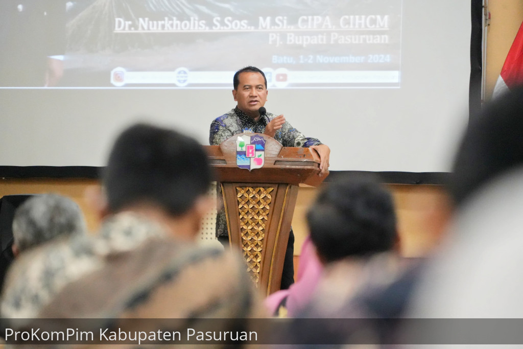 Pj. Bupati Pasuruan: Semua ASN Dinas Perhubungan Harus Tanggap Terhadap Perubahan Masyarakat Dengan Tingkatkan Keahlian dan Pelayanan