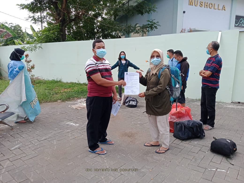 2275 Warga Kabupaten Pasuruan Telah Terinfeksi Virus Corona. 1924 Orang Sudah Sembuh