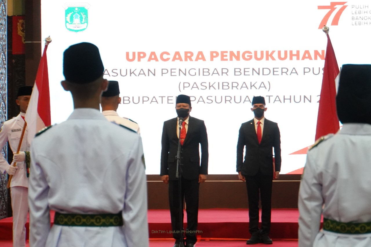 Bupati: Paskibraka Adalah Orang-Orang Terpilih, Calon Pemimpin Masa Depan  