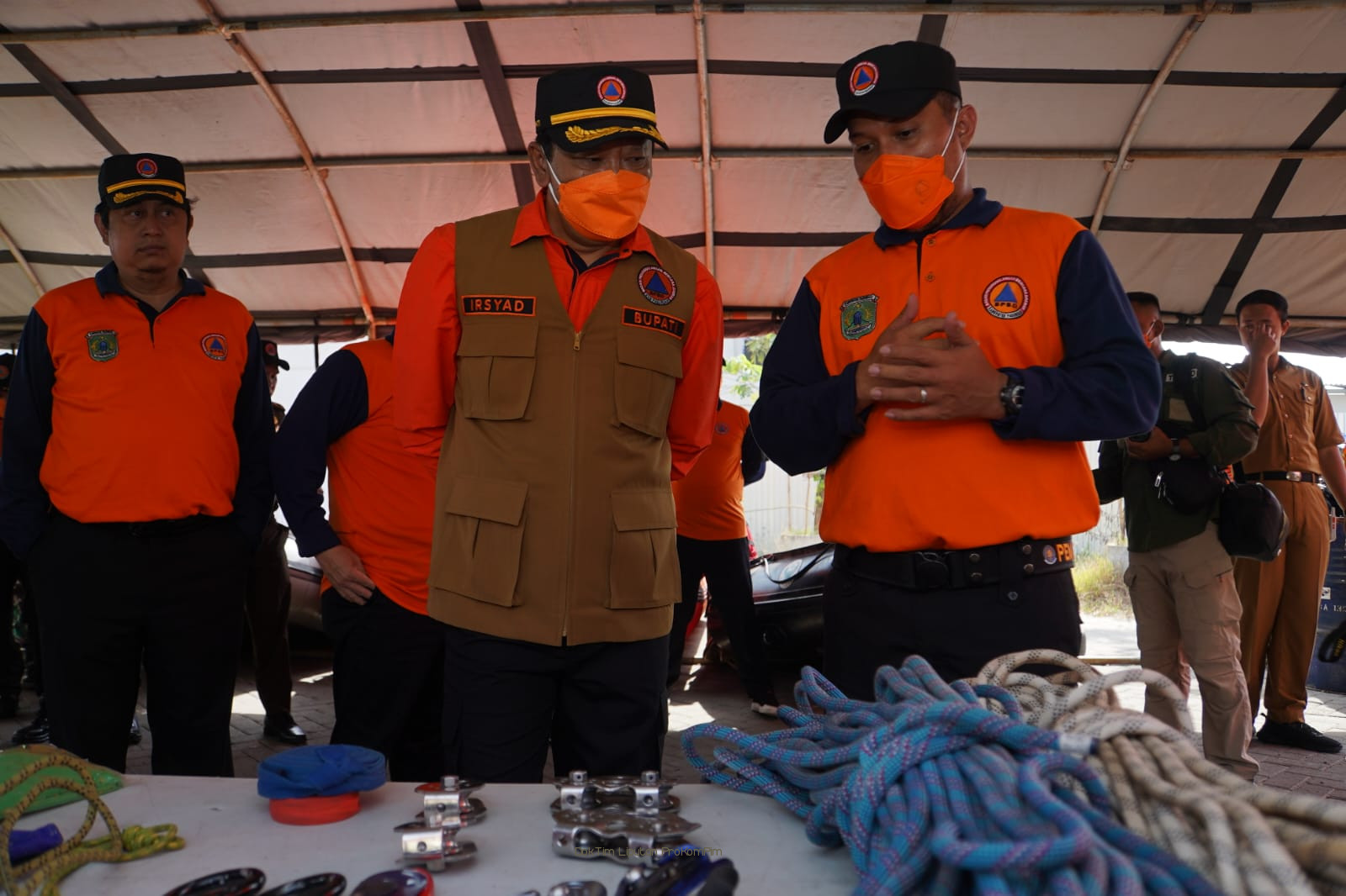 Pimpin Apel Siaga Bencana, Bupati Irsyad Yusuf Ingatkan Masyarakat Waspada Bencana Hidrometeorologi