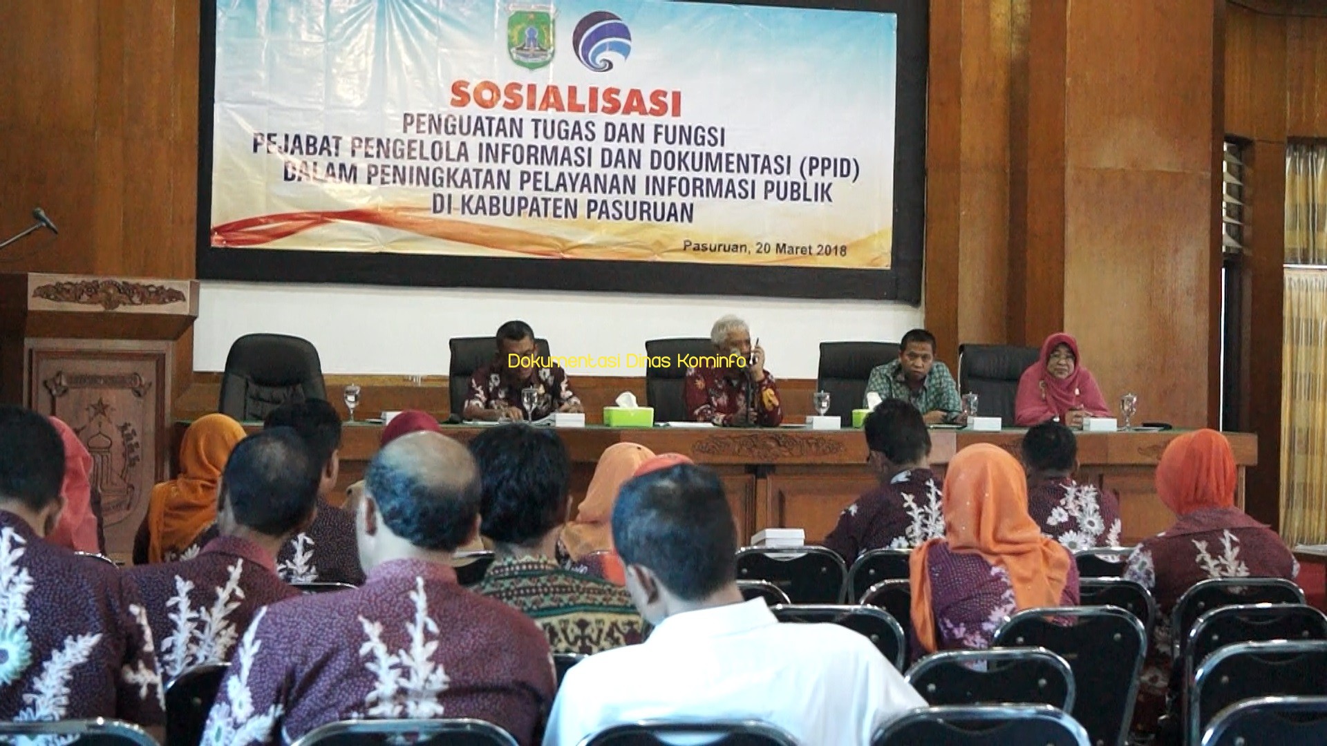 Tingkatkan Informasi Publik, Diskominfo Pemkab Pasuruan Gelar Sosialisasi ke PPID