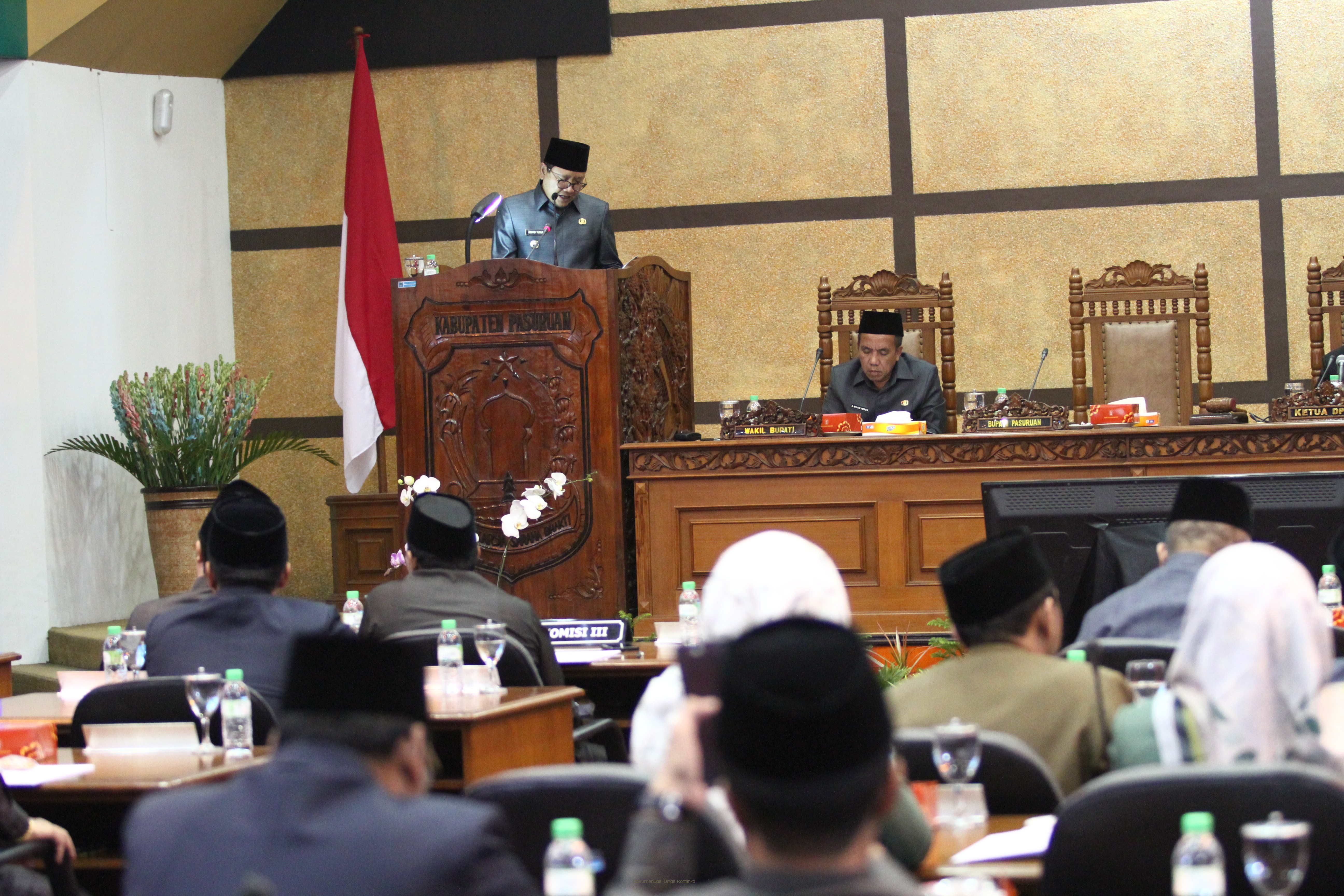 Bupati Irsyad Yusuf Sampaikan LKPJ Akhir Tahun Anggaran 2018