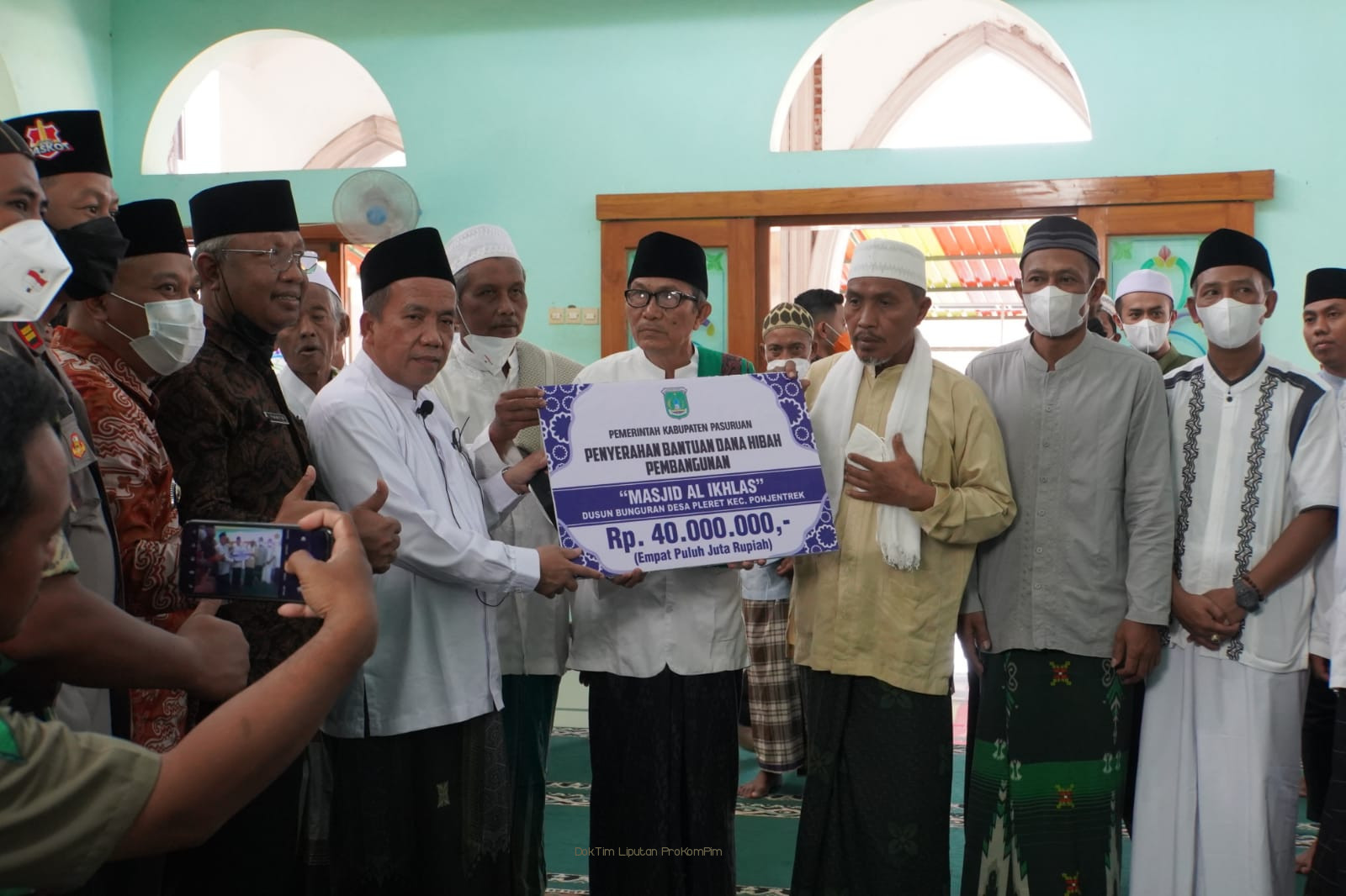 Wakil Bupati Kembali Berpesan Kepada Penerima Dana Hibah Agar Akuntabel dan Transparan   
