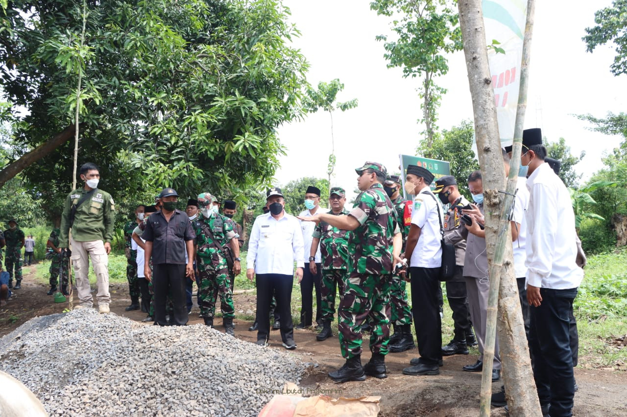 TMMD ke 113 di Kabupaten Pasuruan Dimulai. Bangun Jembatan Sampai Pavingisasi