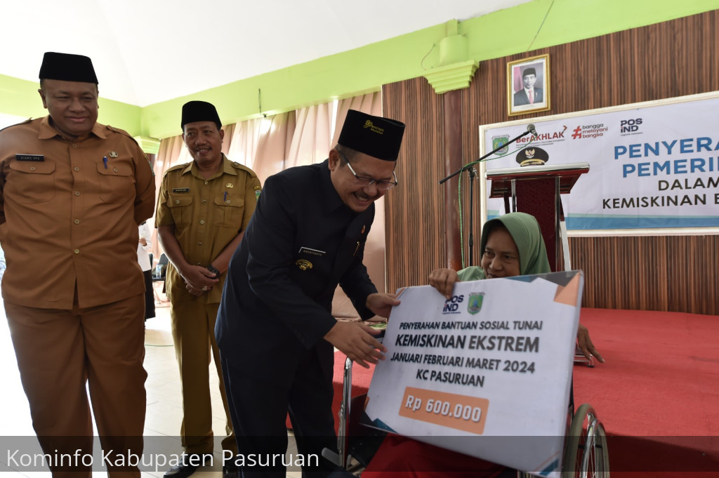 8985 KPM Miskin Ekstrim Terima BST. Pj Bupati Andriyanto Minta Warga Prioritaskan Untuk Beli Beras dan Sembako Penting Lainnya