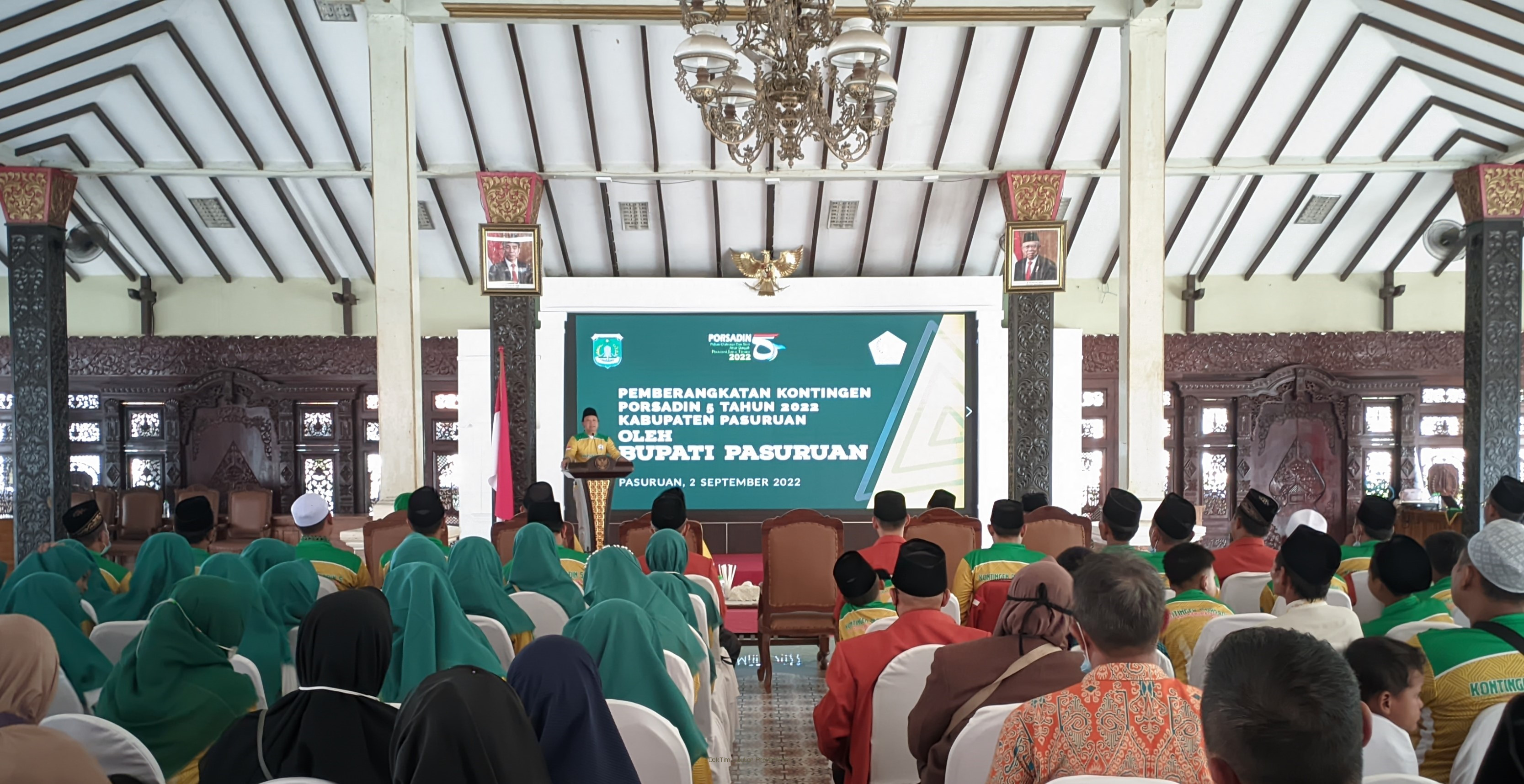 Bupati Optimis, Kontingen PORSADIN 5 DPC FKDT Kabupaten Pasuruan Tampil Terbaik  