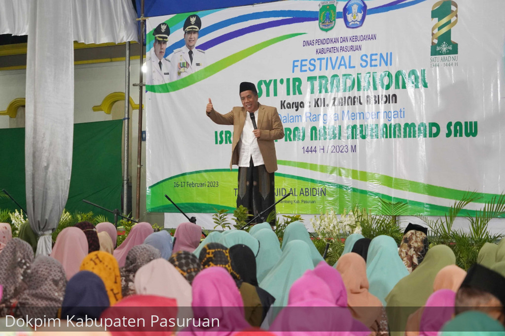 Wabup Apresiasi Festival Seni Syi’ir Tradisional Sebagai Media Syiar Religi