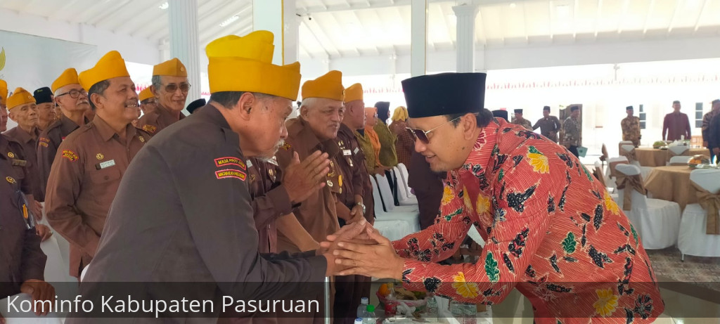 Beri Penghormatan, Bupati Pasuruan Undang Ratusan Pejuang Kemerdekaan