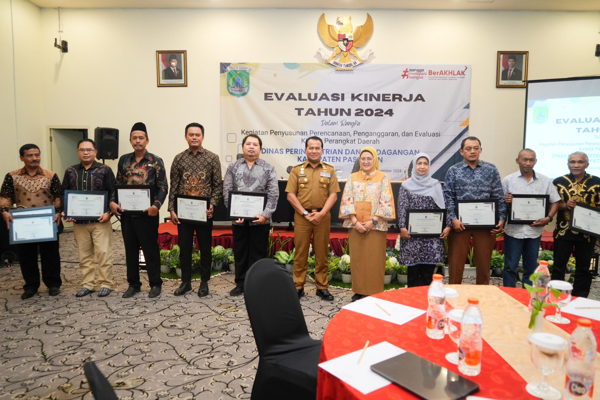 Sampul untuk Evaluasi Kinerja Disperindag Tahun 2024