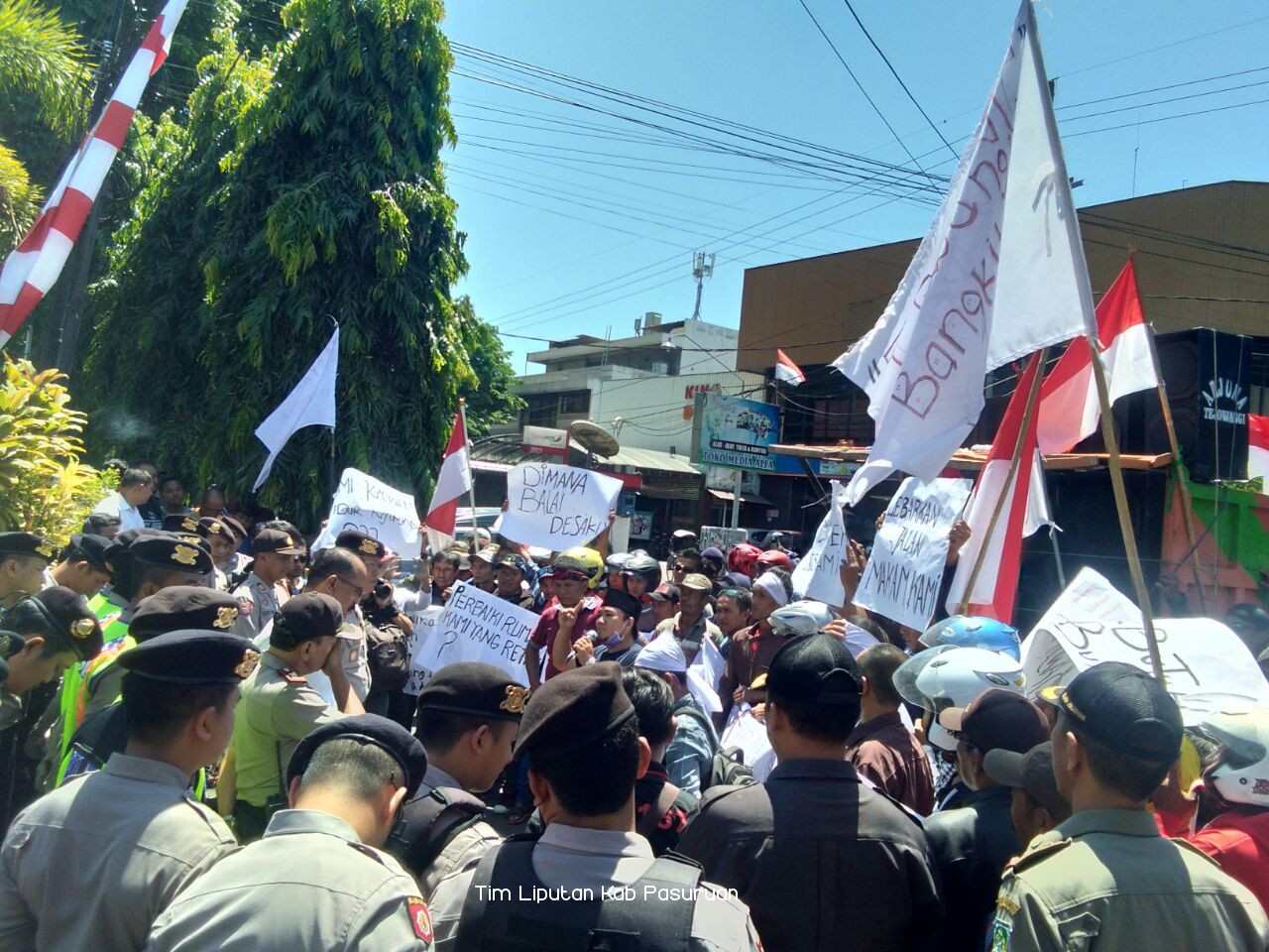 Merasa Dirugikan, Warga  Tejowangi Tuntut Kompensasi Akibat Pembangunan Tol Pandaan-Malang