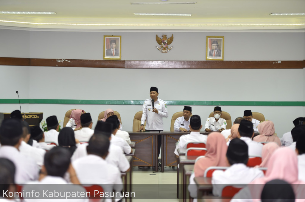 Sidak Hari Pertama Masuk Kerja, Bupati Tegaskan ASN/Non ASN Pemkab Pasuruan Tertib Aturan