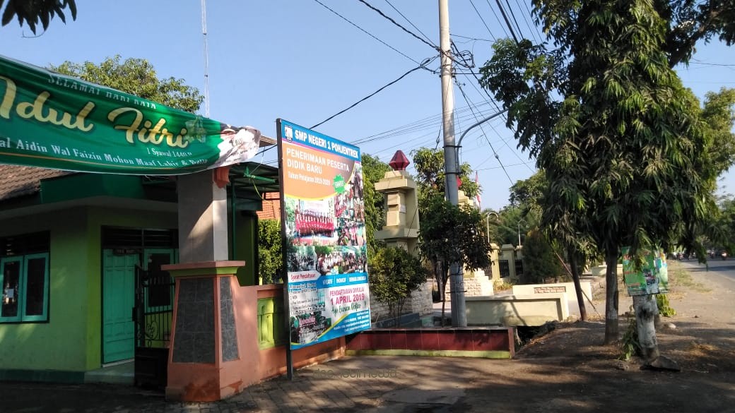 Meski Berdekatan dengan Sekolah Lain, SMPN I Pohjentrek Optimis Penuhi Pagu Sekolah