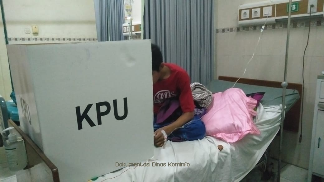 10 Pasien RSUD Bangil Lega Dapat Menyalurkan Hak Pilihnya