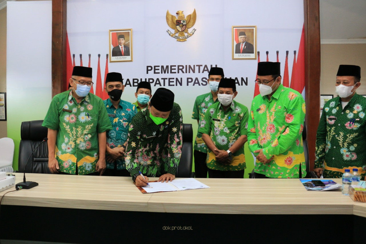 Dukung Smart City pada Kawasan Pariwisata, Kementrian Kominfo RI Teken Nota Kesepakatan dengan Pemkab Pasuruan