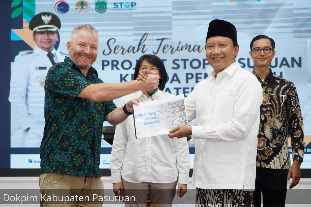 Serah Terima Project STOP Pasuruan, Bupati Apresiasi dan Berharap Replikasi Keberlanjutan Program
