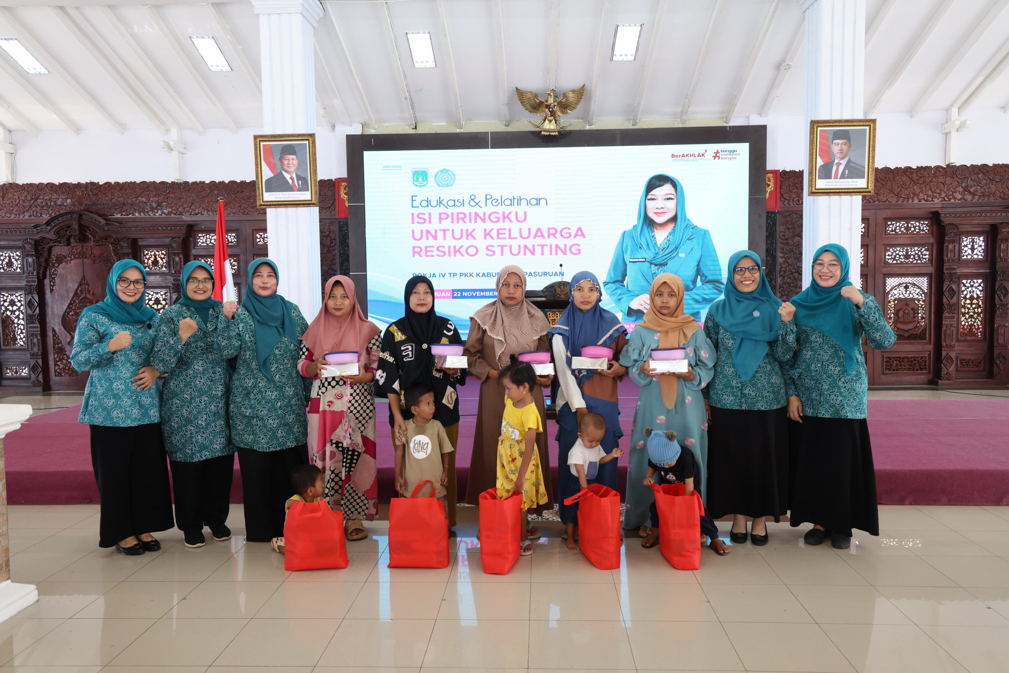 Sampul untuk Edukasi dan Pelatihan Isi Piringku untuk Keluarga Resiko Stunting TP PKK Kab. Pasuruan