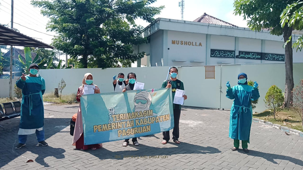 7 Bulan, 1494 Warga Kabupaten Pasuruan Telah Terinfeksi Virus Corona
