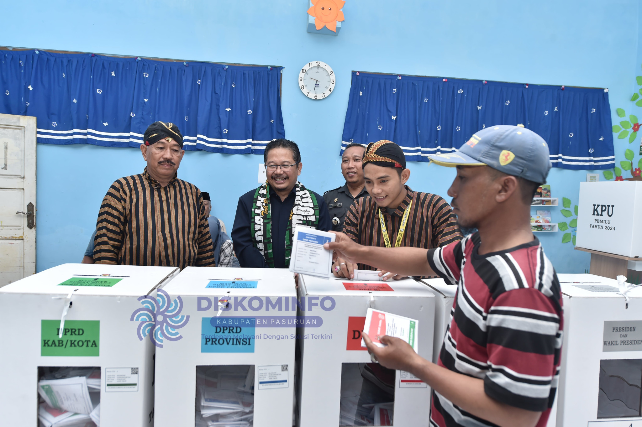 Sampul untuk Monitoring Pemilu 2024 oleh Pj Bupati Pasuruan