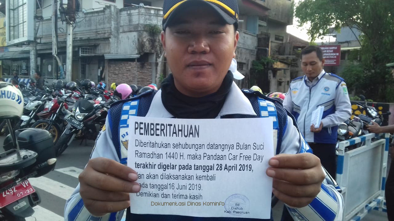 Selama Ramadhan 1440 H, CFD Pandaan Ditiadakan