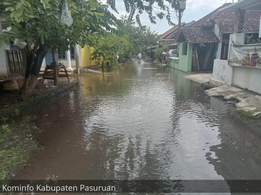 4 Desa di Kecamatan Rejoso Masih Tergenang Banjir
