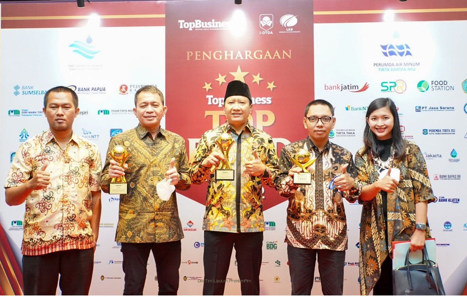 Bupati Irsyad Kembali Raih Predikat Sebagai TOP Pembina BUMD 2022