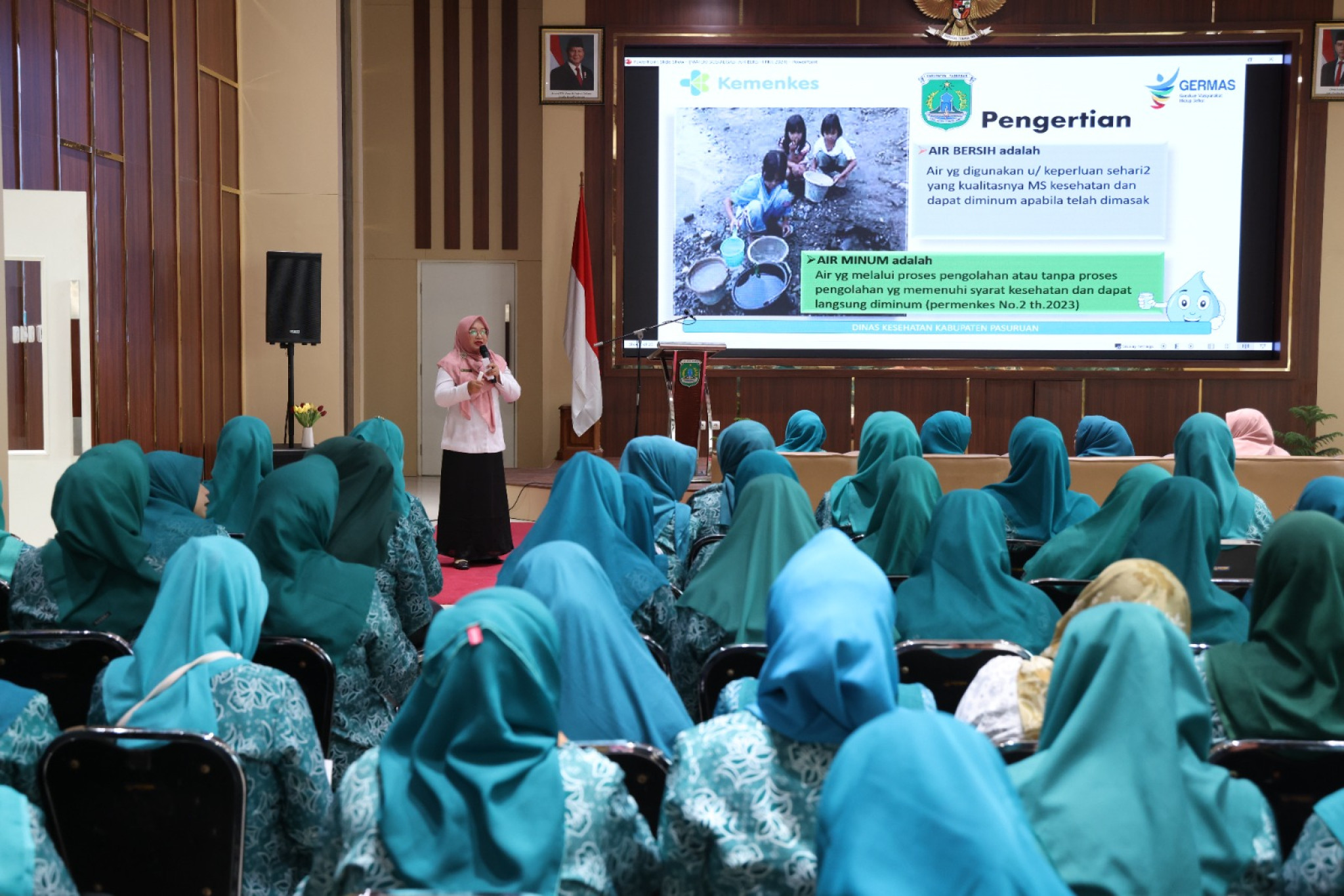 Sampul untuk Sosialisasi Air Bersih Untuk Rumah Tangga oleh TP PKK Kabupaten Pasuruan