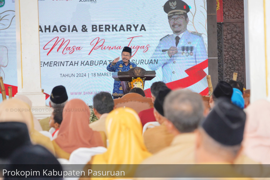 Pj Bupati Andriyanto Pesan 3 Hal Penting Untuk 464  PNS Purna Tugas Tahun Ini