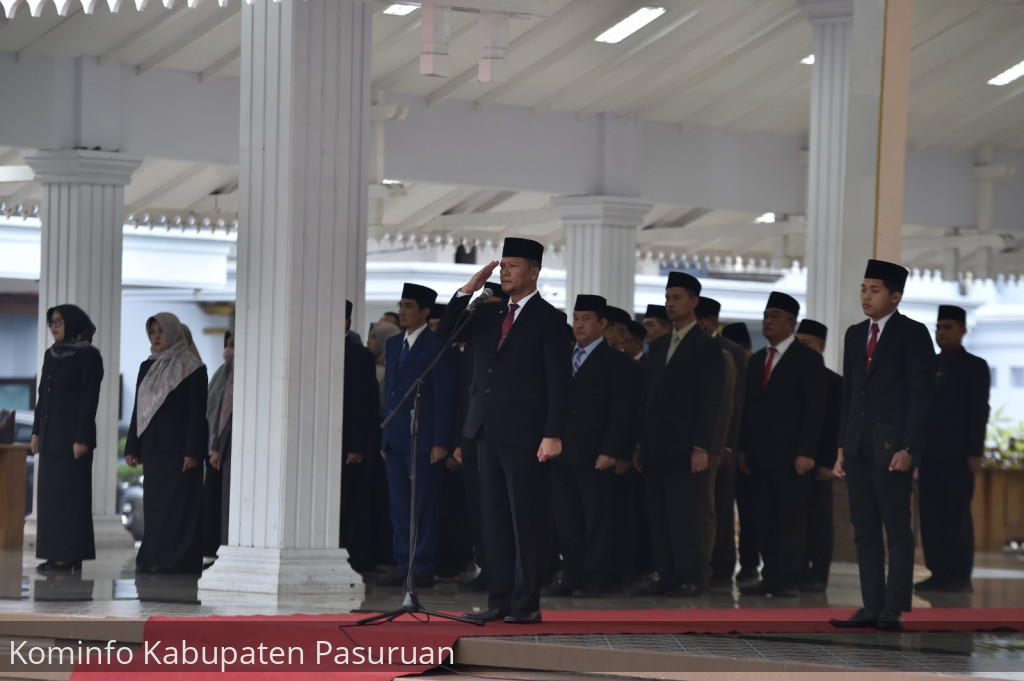 Pemkab Pasuruan Gelar Upacara Peringati Hari Otoda ke 28