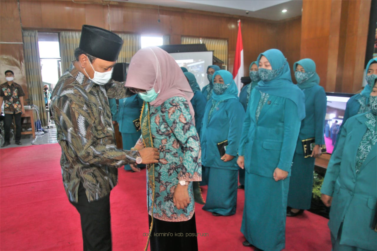 Bupati Irsyad Yusuf Kukuhkan Bunda Baca Kabupaten Pasuruan