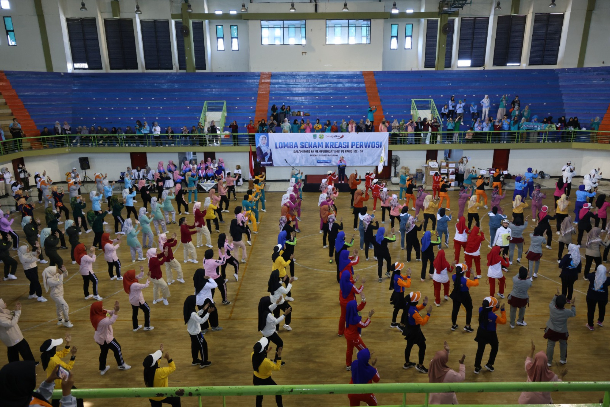 Sampul untuk Lomba Senam Kreasi PERWOSI Tahun 2024