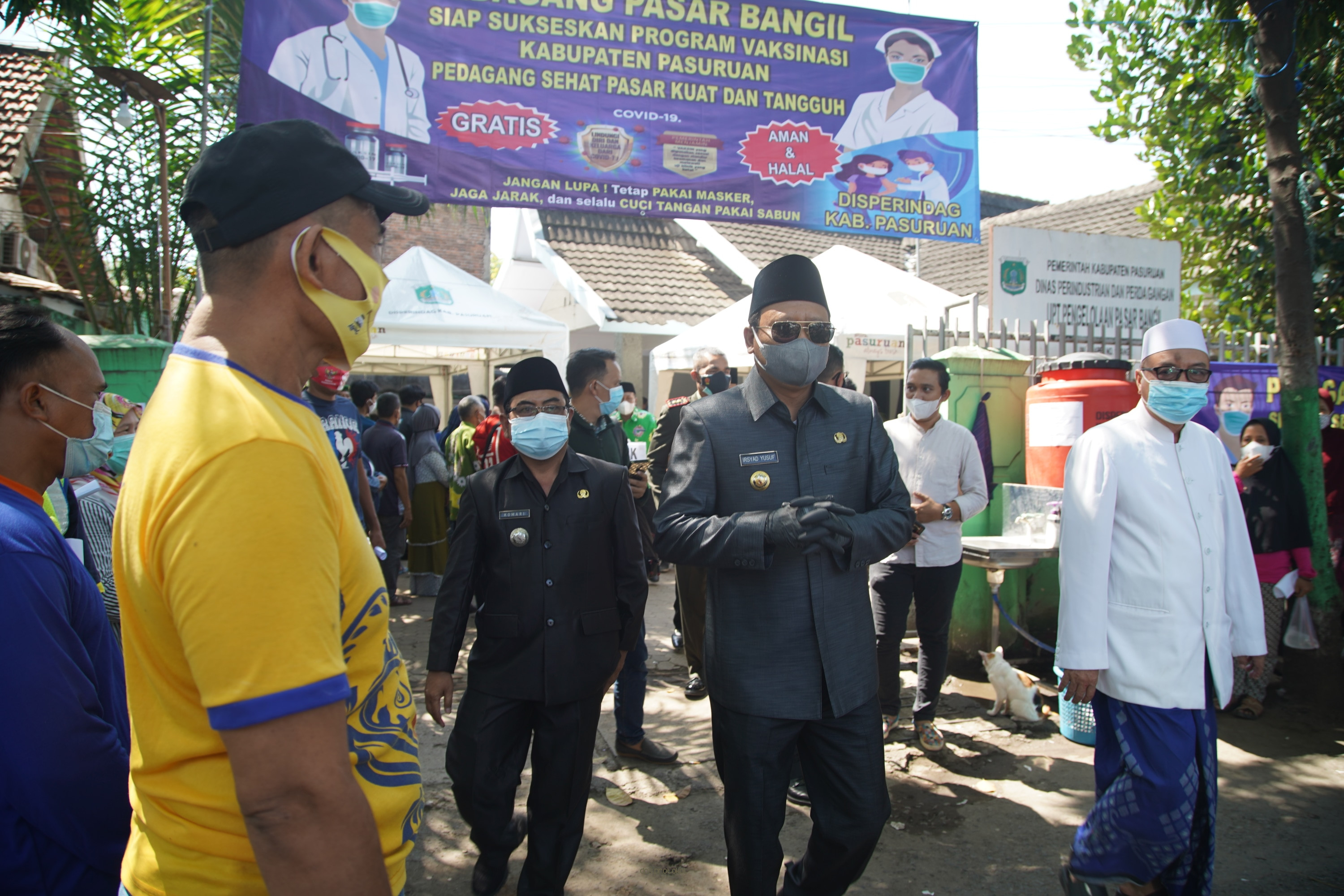Bangkit Dari Pandemi, Pemkab Pasuruan Optimalkan Percepatan Vaksinasi di Masyarakat  