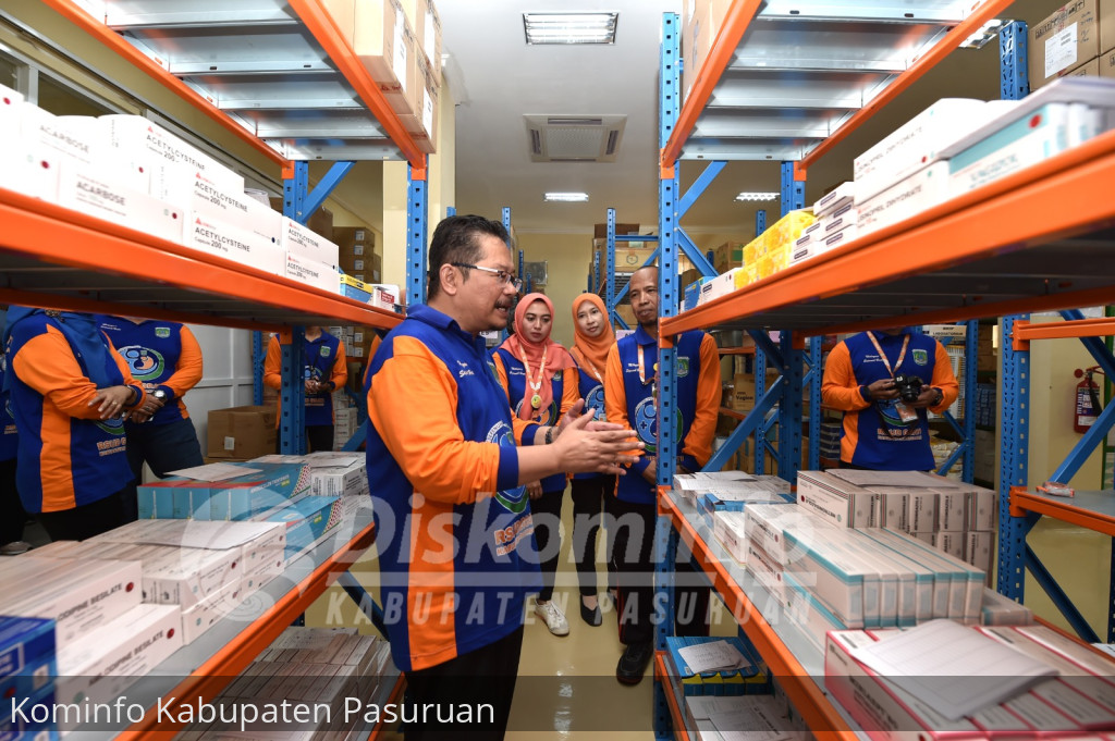 RSUD Grati Punya Gedung Instalasi Farmasi. Pj Bupati Andriyanto Pesan Supaya Dijaga dan Dirawat