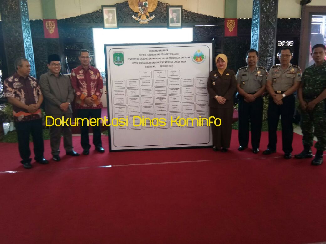 Wujudkan Kabupaten Layak Anak, Tandatangani Komitmen Bersama 