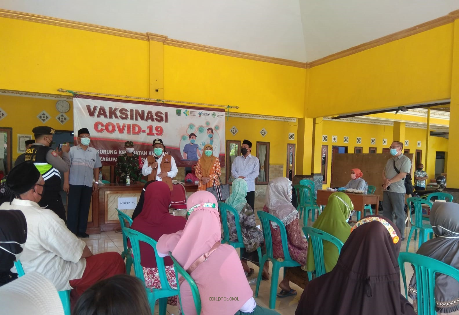 Pacu Capaian Vaksinasi 50 Persen, Wakil Bupati Minta Semua Camat dan Pemdes Lebih Maksimalkan Agenda Vaksinasi