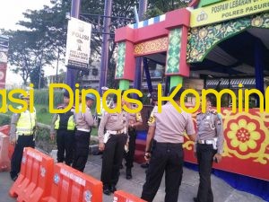 Pengamanan Lebaran, Kapolres Pasuruan Pantau Pospam   
