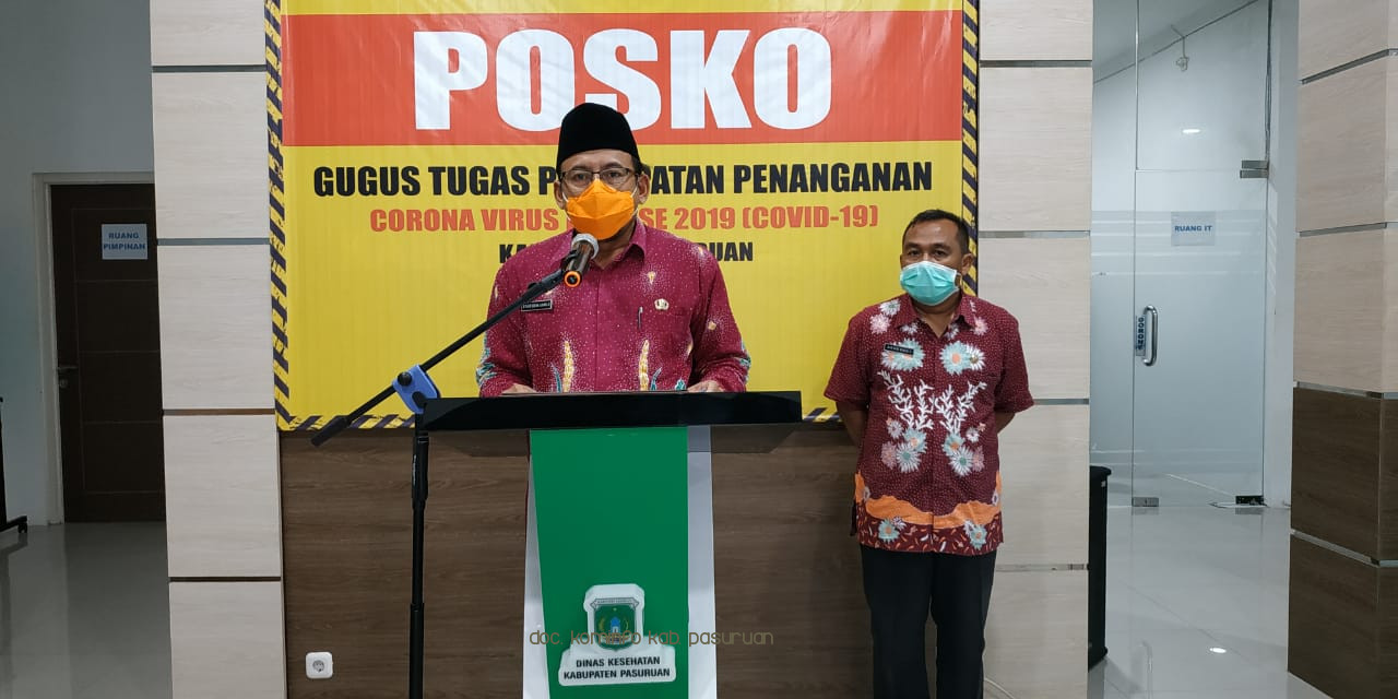 1 Warga Gempol dan 1 Warga Rembang Dinyatakan Positif Covid-19. Total 14 Warga Kabupaten Pasuruan Terkonfirmasi Covid-19
