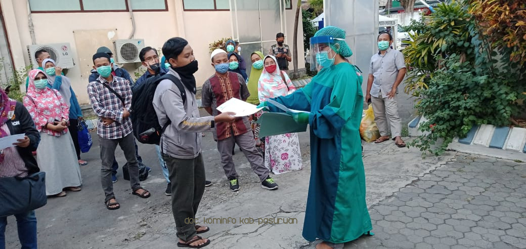 Tingkat Kesembuhan Pasien Positif Covid-19 di Kabupaten Pasuruan Capai 68,98%