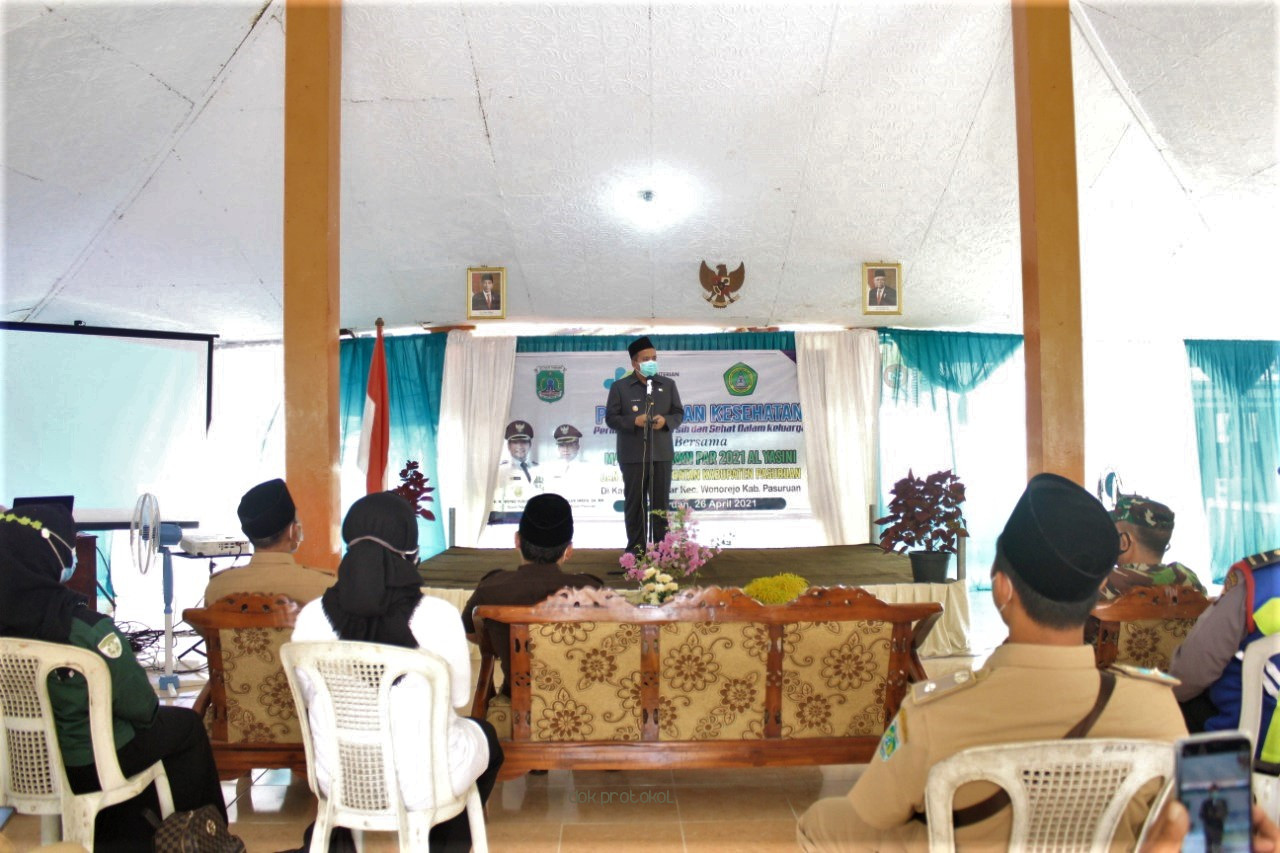  Kampanye Protokol Kesehatan dan PHBS di Kabupaten Pasuruan Libatkan Mahasiswa Milenial  