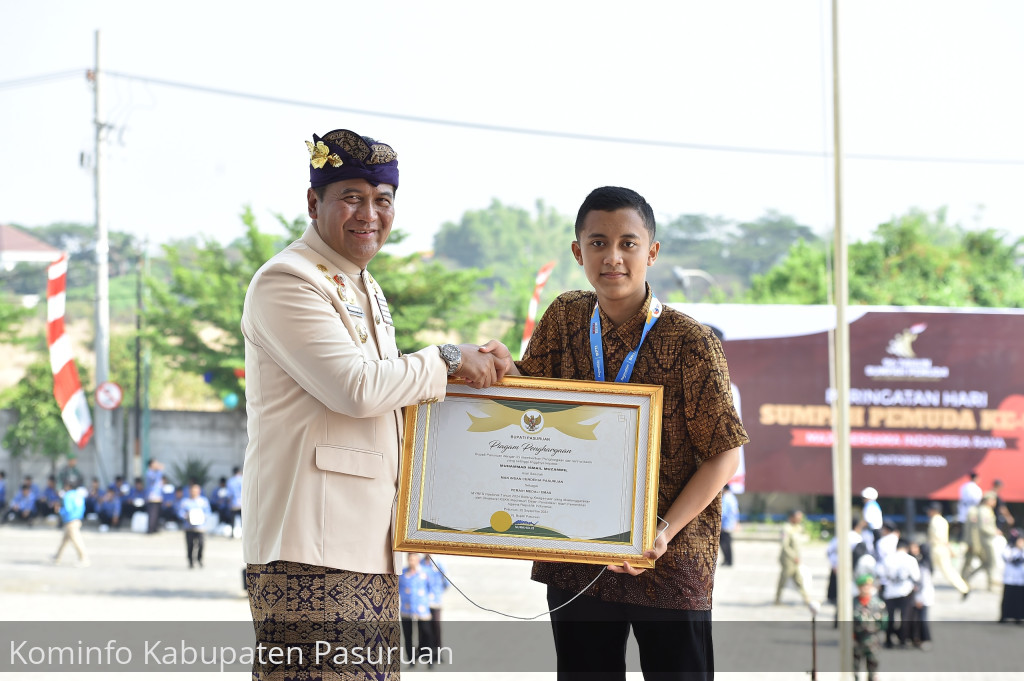 Hari Sumpah Pemuda. Pj Bupati Nurkholis "Yang Muda Yang Luar Biasa"