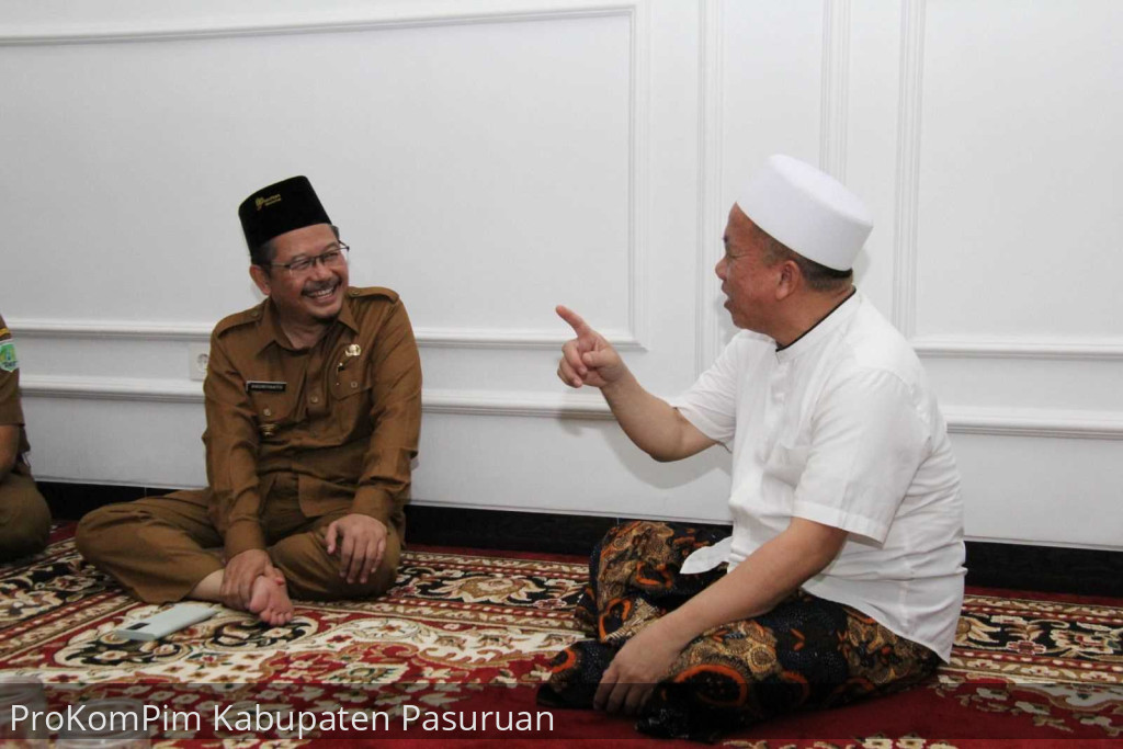 Bersilaturahmi Dengan Bupati dan Wakil Bupati Pasuruan Periode 2018-2023, Pj. Bupati Andriyanto Disambut Hangat