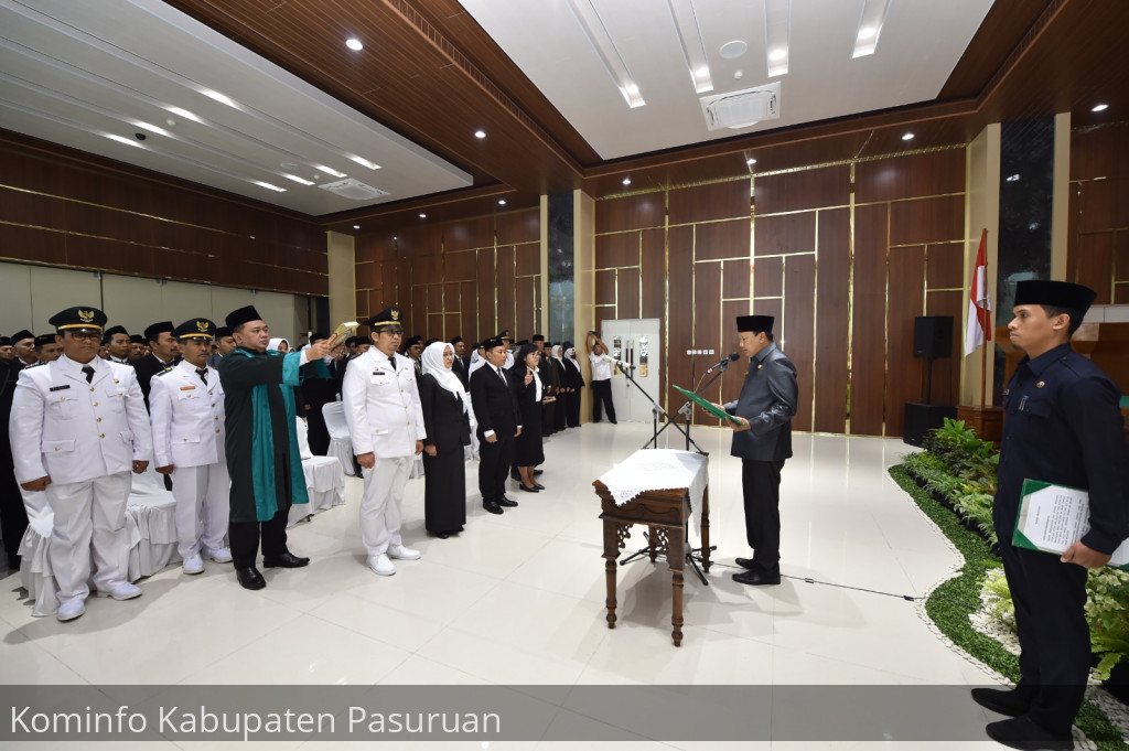 71 Pejabat Eselon III dan IV Pemkab Pasuruan, Dimutasi
