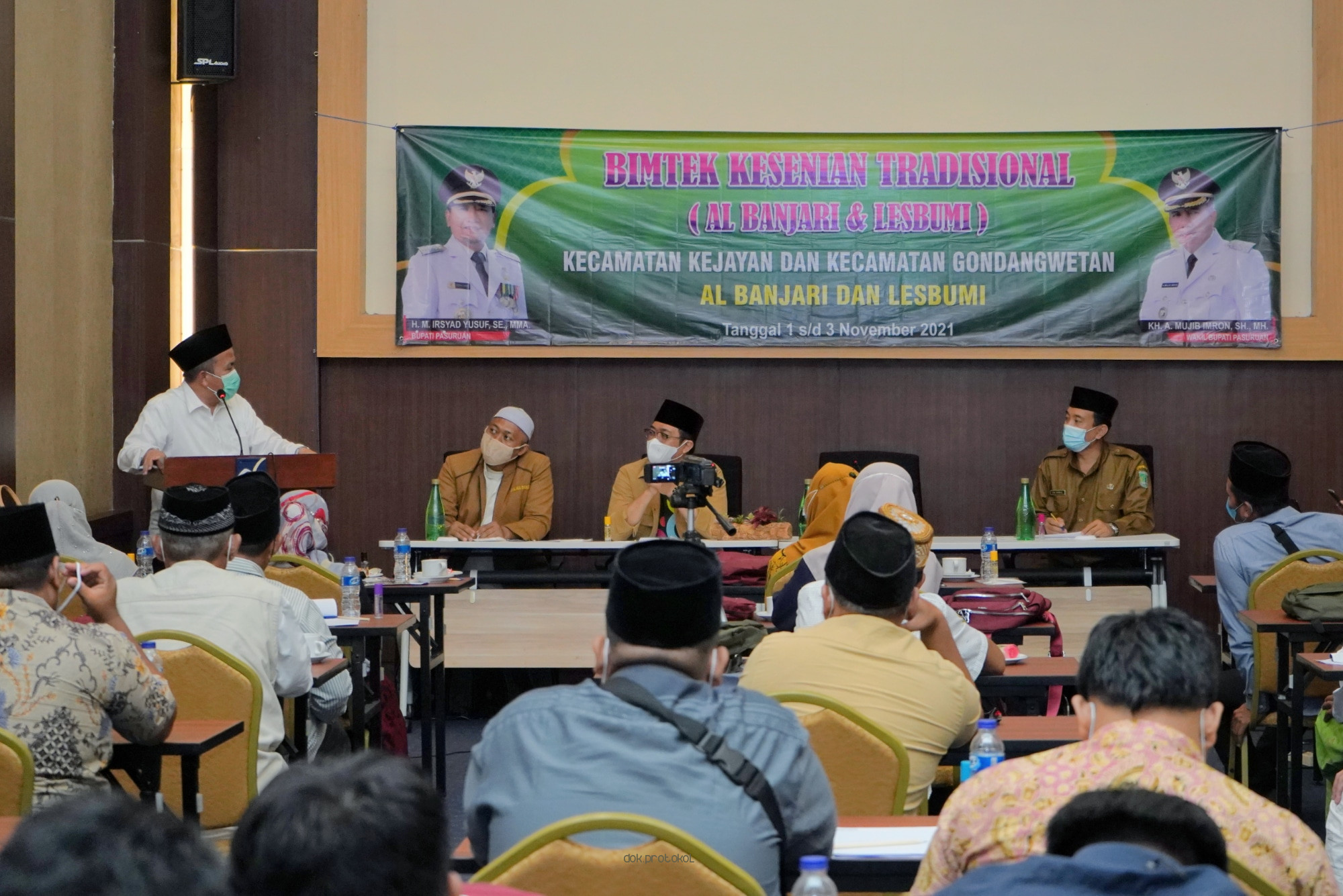 Bimtek Al-Banjari dan LESBUMI, Wujud Dukungan dan Kepedulian Pemkab Pasuruan Terhadap Potensi Daerah