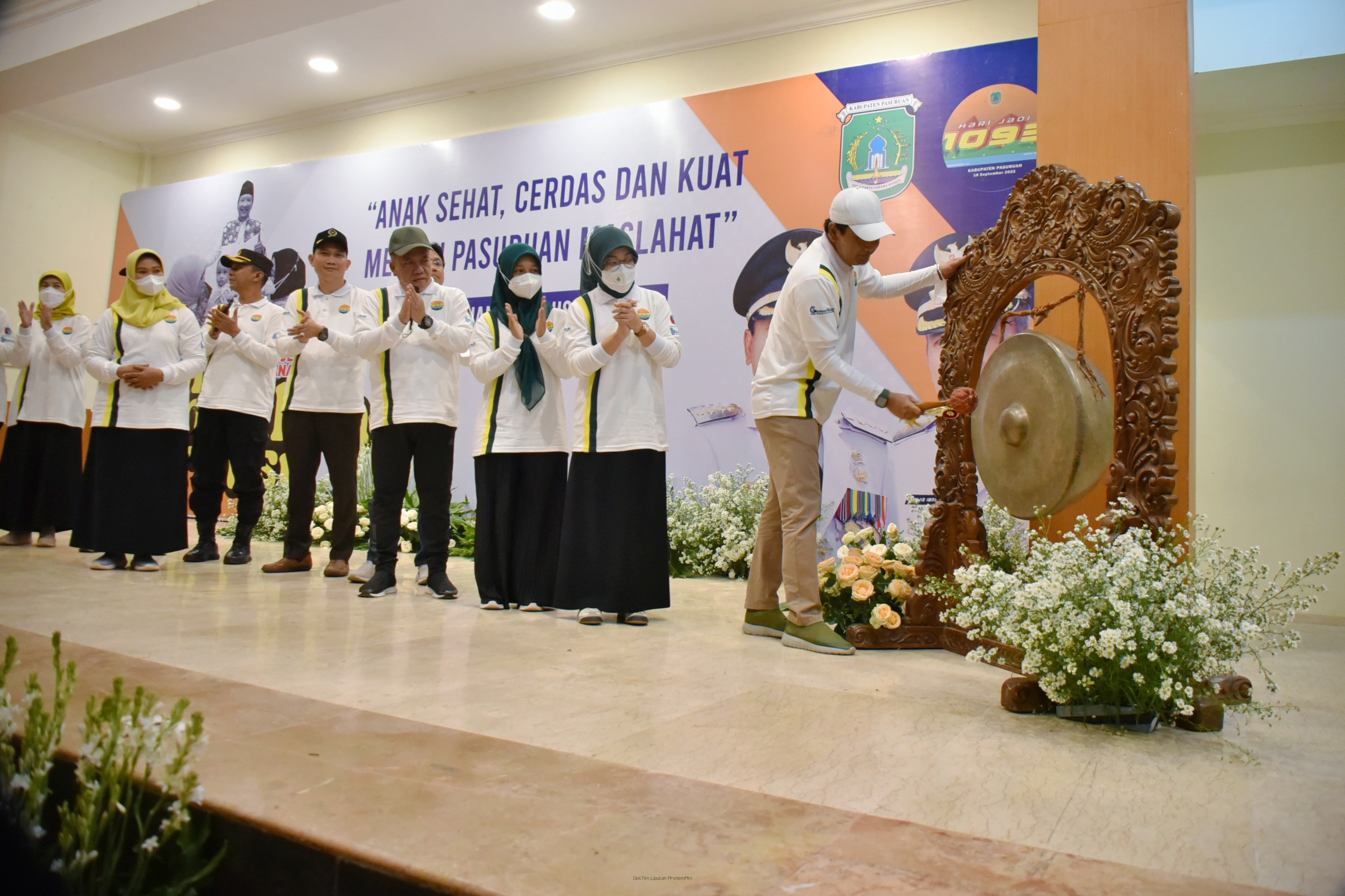  Wujudkan Generasi Sehat dan Tangguh, Pemkab Pasuruan Canangkan Gerakan BIAN, GEMARIKAN & GERMISU