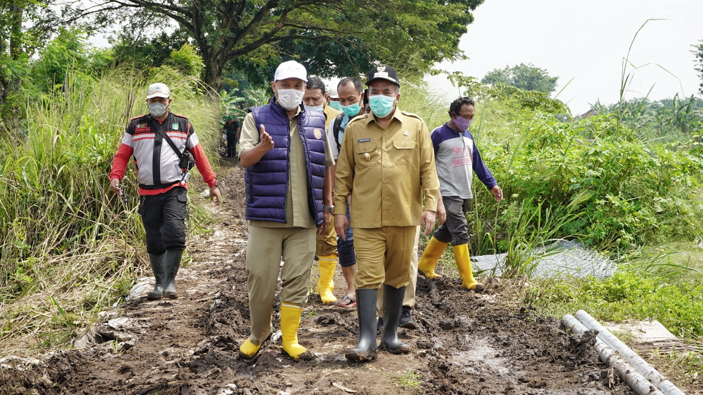 Wakil Bupati Pasuruan: Butuh Kajian Mendalam Atasi Jebolnya Tanggul Sungai Kedunglarangan